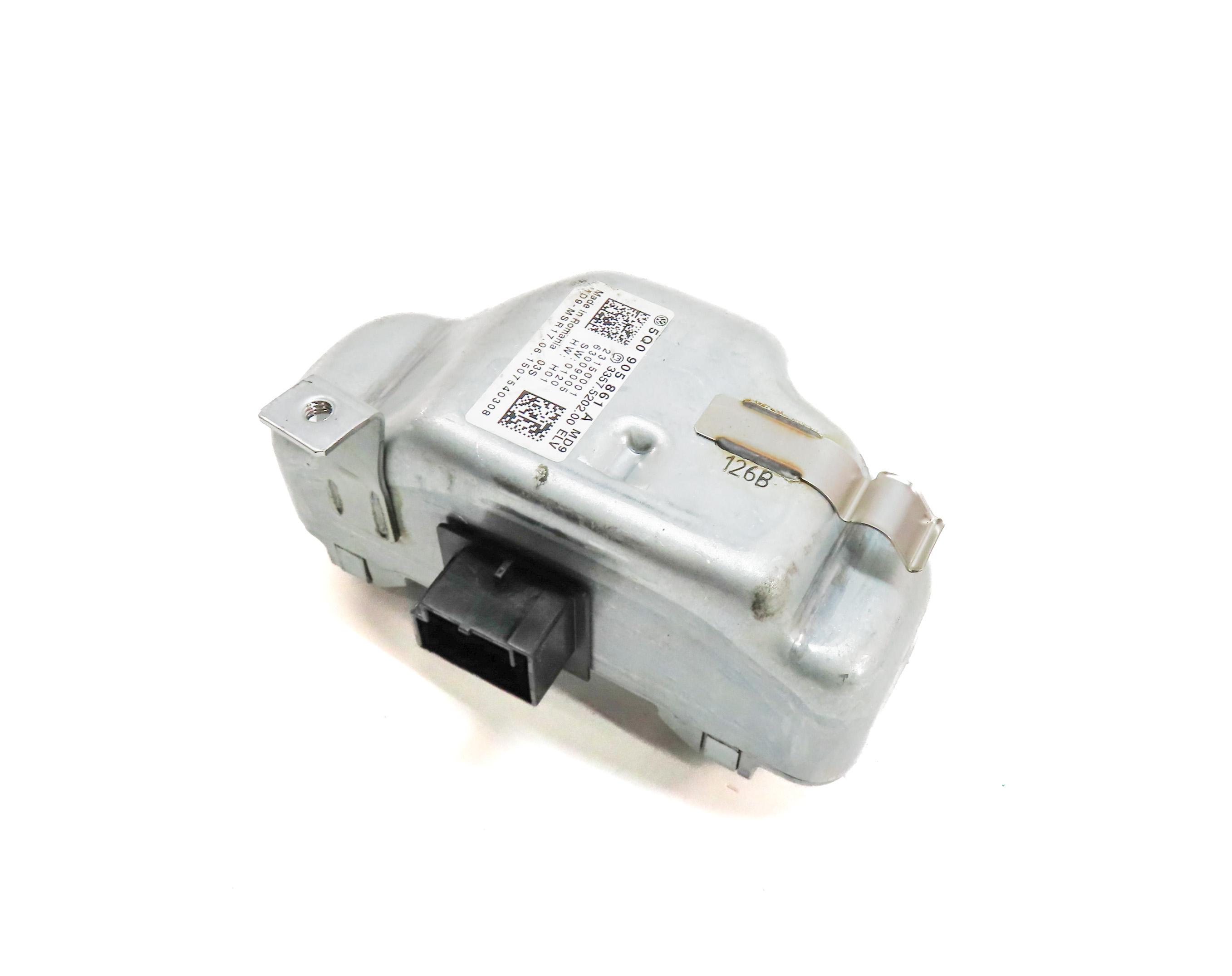 2016. AUDI A3 (8V) DRIVER STEERING COLUMN IGNITION IMMOBILIZER LOCK MODULE — exact item pictured